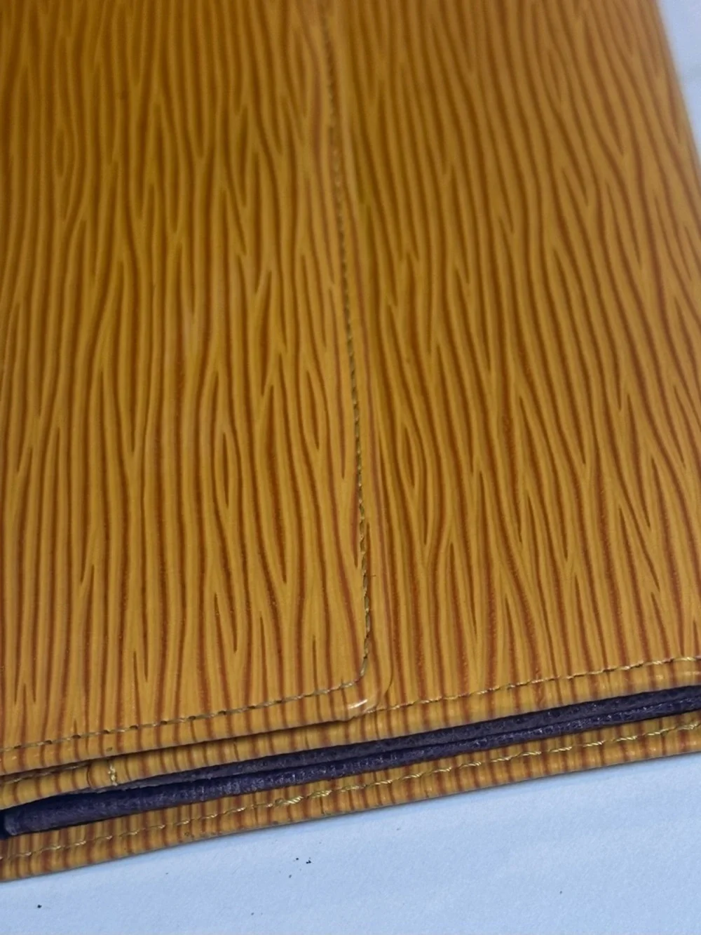 Louis Vuitton Epi Yellow Wallet